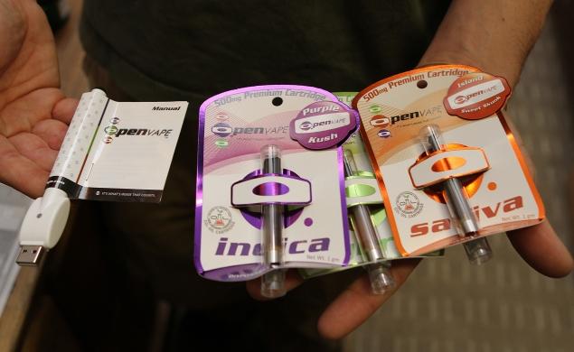 E-cigarettes with marijuana