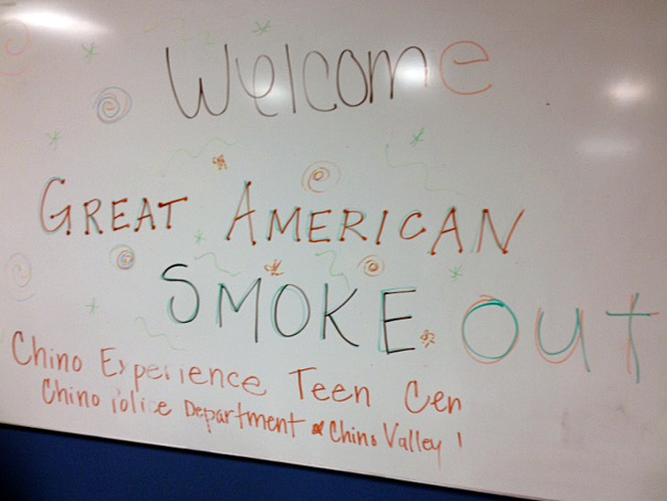 Great American Smoke-Out - Chino, CA