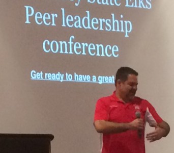 Ray Lozano - New Jersey State Elks Peer Leadership Conference