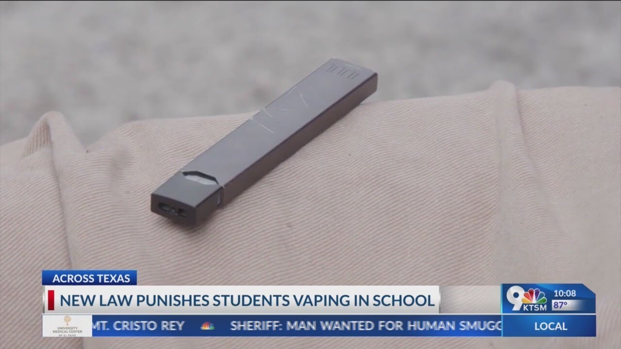 Texas School Law Requires Schools Send Students Caught Vaping to ...